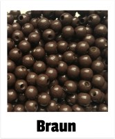 Holzperlen 8mm braun